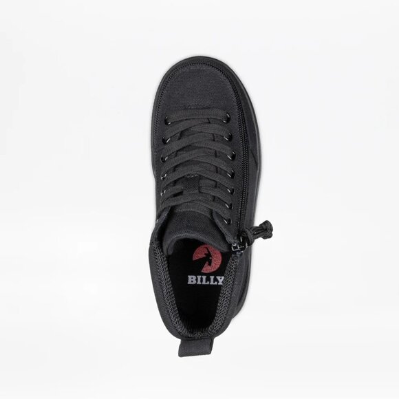 NEW Billy Footwear Men's Sneaker High Top Zip Up Black Adaptive Size 11 M KF324 - Picture 5 of 5